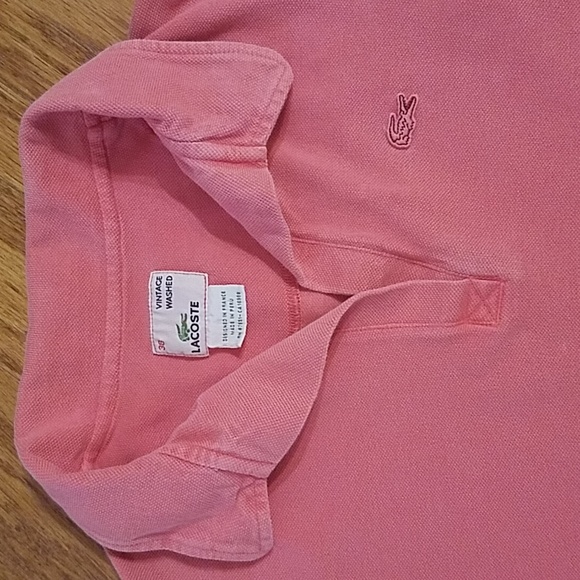 🔥🔥Lacoste Vintage Washed Polo - Picture 5 of 7